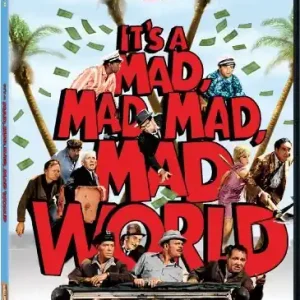 It's A Mad Mad Mad Mad World Tracy Adams Berle DVD G Ws | Silver Platt Instant Buy